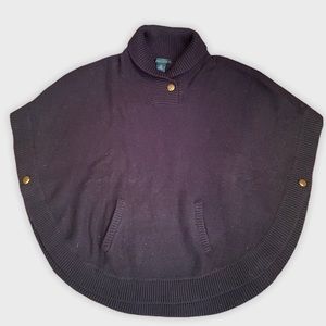 Ralph Lauren Jeans Navy Blue Cape Sweater